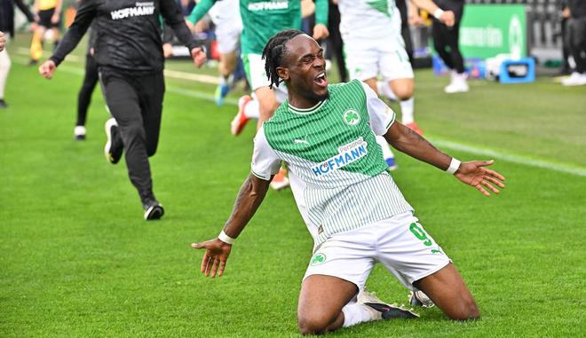 官方：法兰克福从德乙菲尔特回购23岁前锋富特科伊